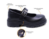 Coqueta 431703 Negro - Piel