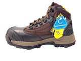 Duty Gear 1367 Café - Piel/Textil Casco Poliamida
