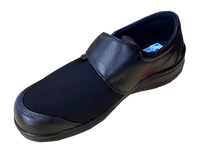 Bio Shoes 5119 - Negro -  Piel/Lycra - Diabetico