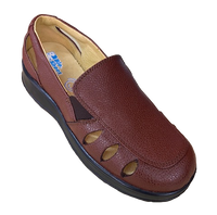 Bio Shoes 5142 - Diabético - Piel - Café